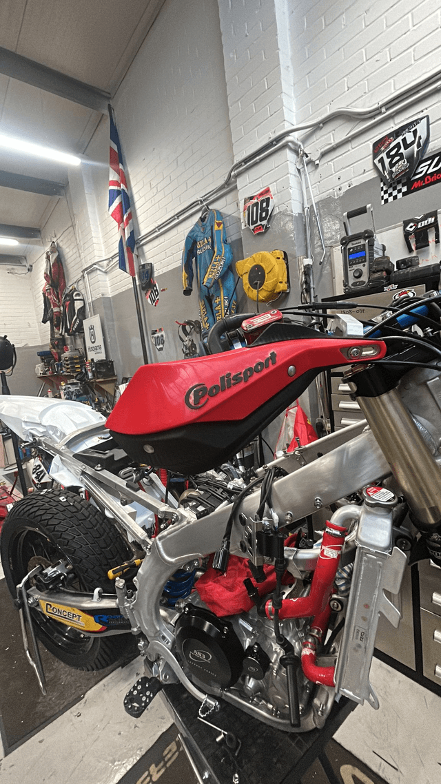 Yamaha YZ450SM Black Widow  Race Supermoto